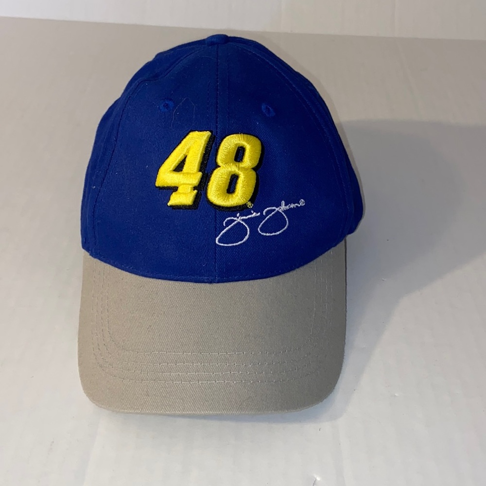 NASCAR Kellogg's Racing Hat Jimmie Johnson #48 Team Blue 2008 Logo Number Cap